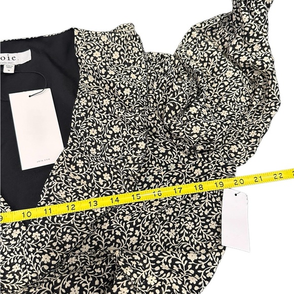 JOIE Adanson Long Sleeves Ruffle Trim Dress size 10 NWT - Picture 5 of 12